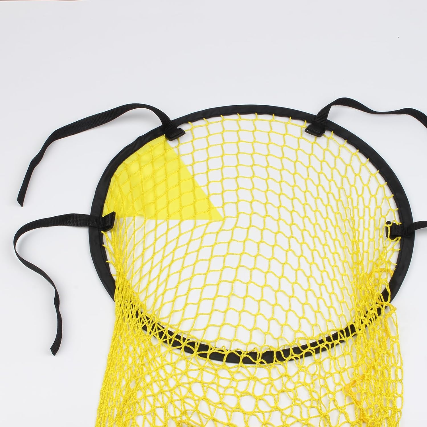 KVMORZE 2 Pcs Top Bins Soccer Target with Carry Storage Bag, Soccer Training Net Corner Soccer Train Goal for Ball Football Shooting Accuracy Practice Equipment, Easy to Attach and Detach