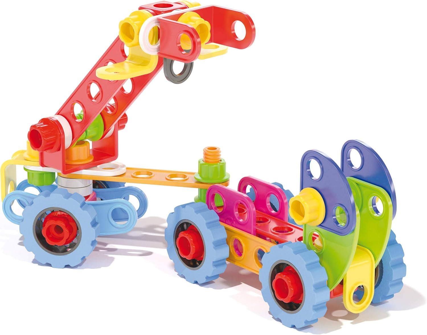 Quercetti Tecno Jumbo Toolbox 92 Pieces Set image number 6