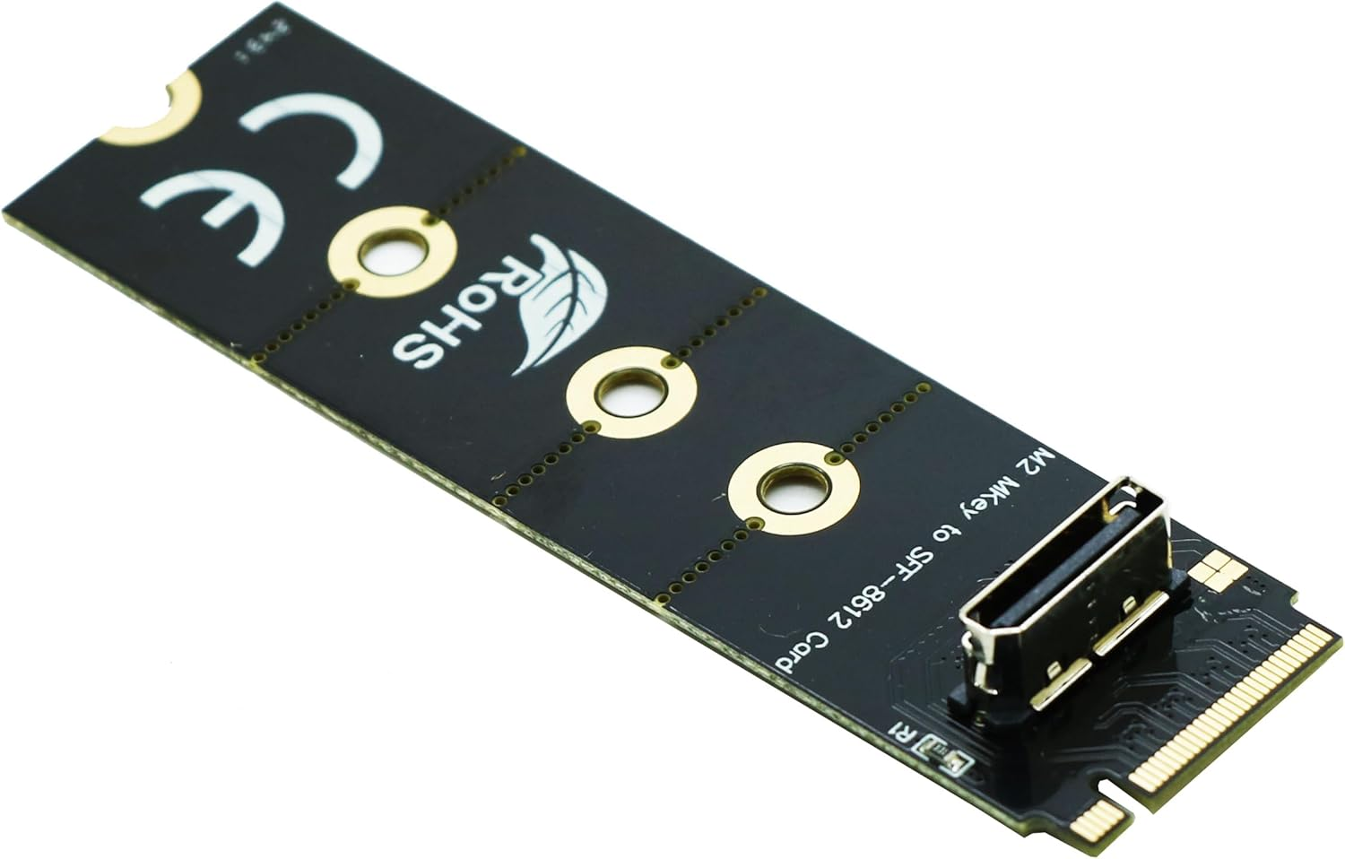 Sintech Oculink SFF-8611/8612 to M.2 Nvme M-Key Interface Adapter Card image number 2