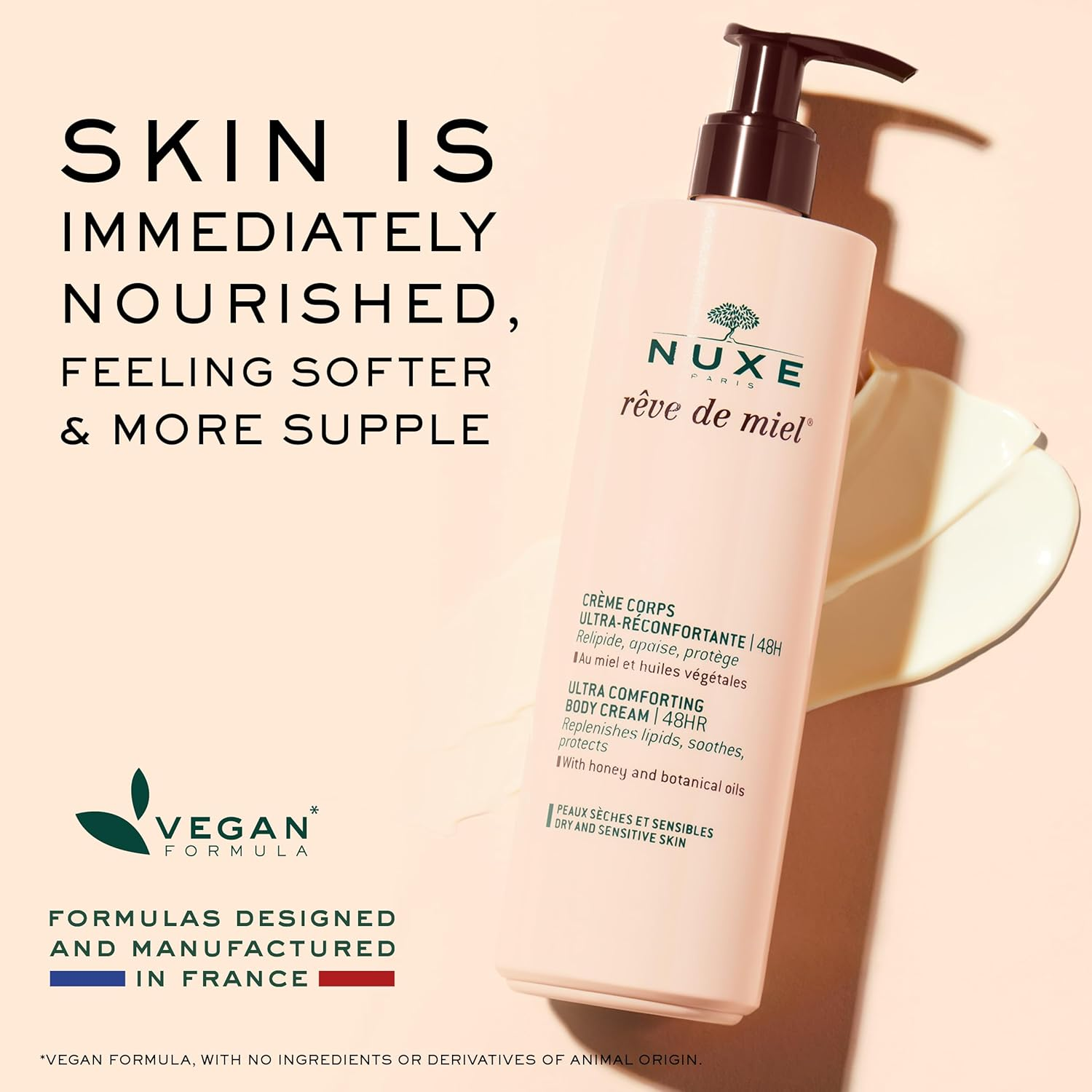 Nuxe R&icirc;ve De Miel Ultra-Comfortable Body Cream 400 Ml image number 3