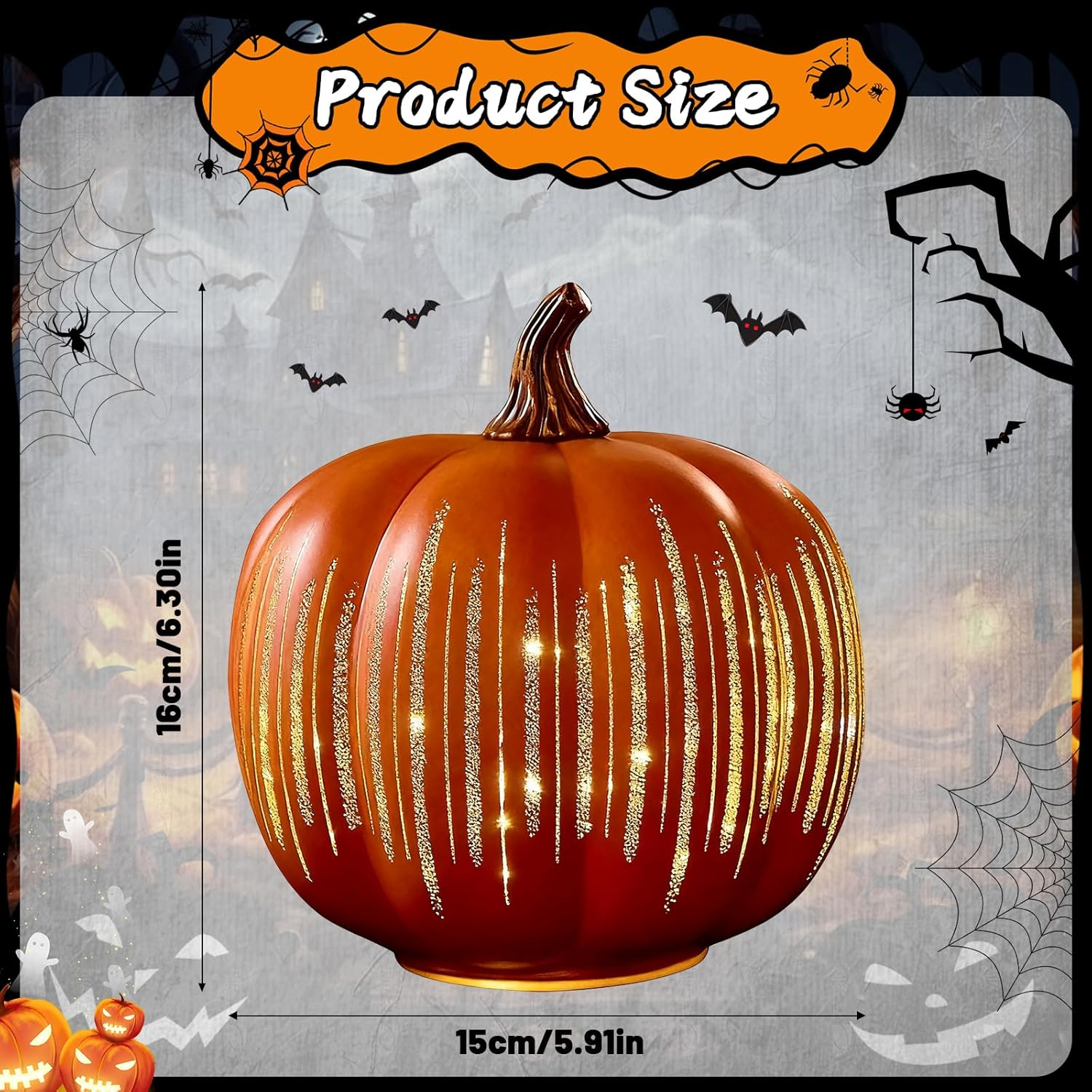 Vibbang Starrynight Pumpkins Light (A)