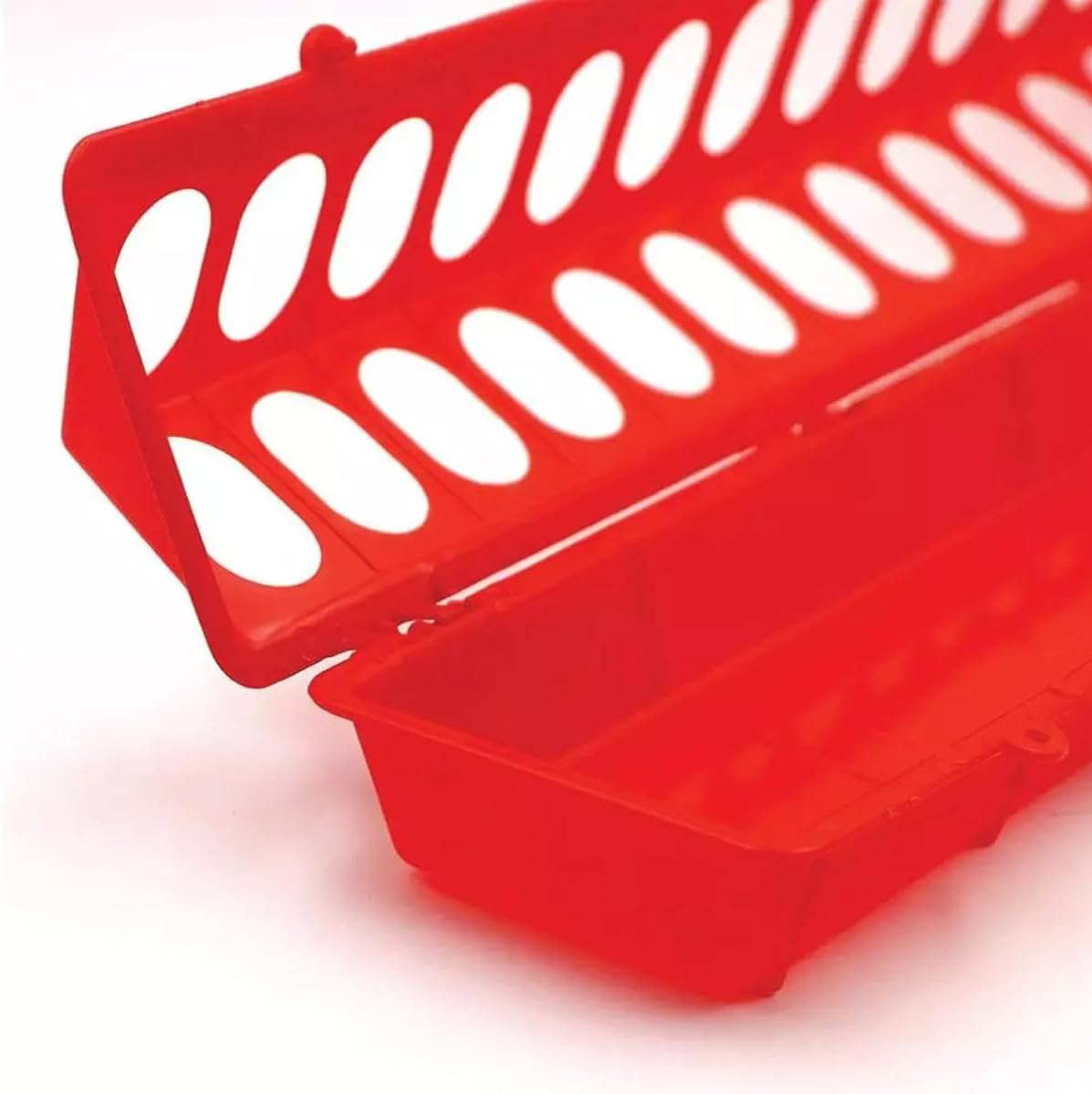 AIMALL Connectable Chicken Feed Trough Set with Waterer 8.07-26.77In Plastic Mesh Poultry Feeder for Coop Hens Chicks Quail Birds Easy to Clean and Refill