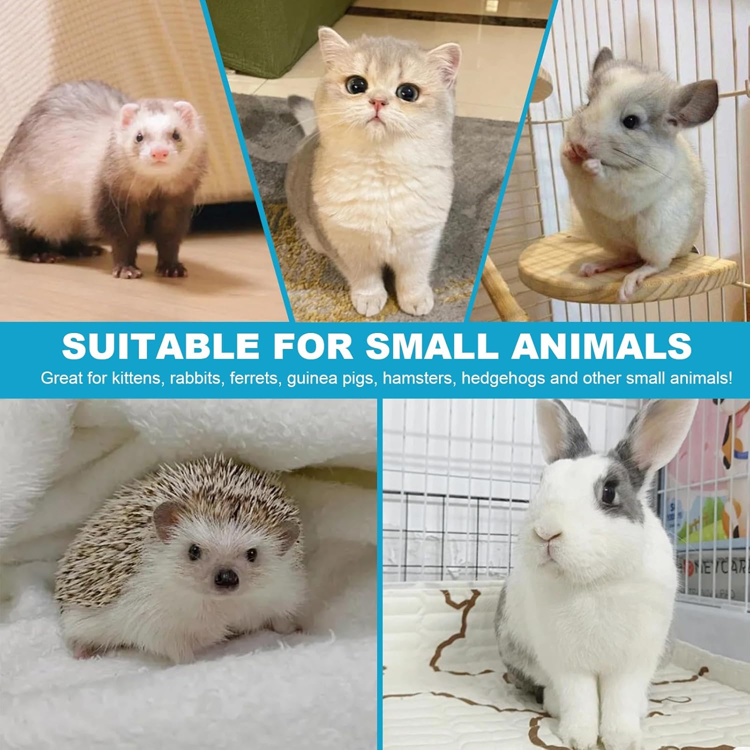 Cat Litter Tray Thickened 304 Stainless Steel, Litter Box, Metal Toilet Cats and Rabbits, Never Odours, Rustproof, Non-Stick Smooth, Non-Slip, Easy to Clean (17.8 Inches L X 13.8 Inches W X 4 Inches image number 4