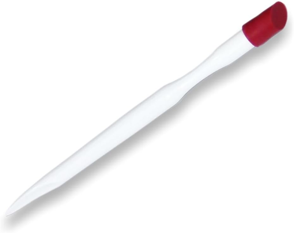 Horse Foot/Hoof Sticks/Manicure Sticks/Cuticle Pusher White with Soft Rubber Hip Pack of 3 image number 1