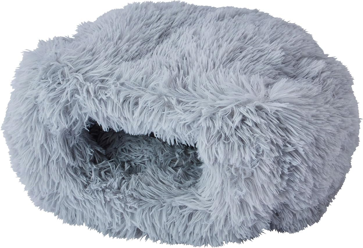 Petio AWA R Moongrey Soft Dome Bed for Dogs and Cats image number 1