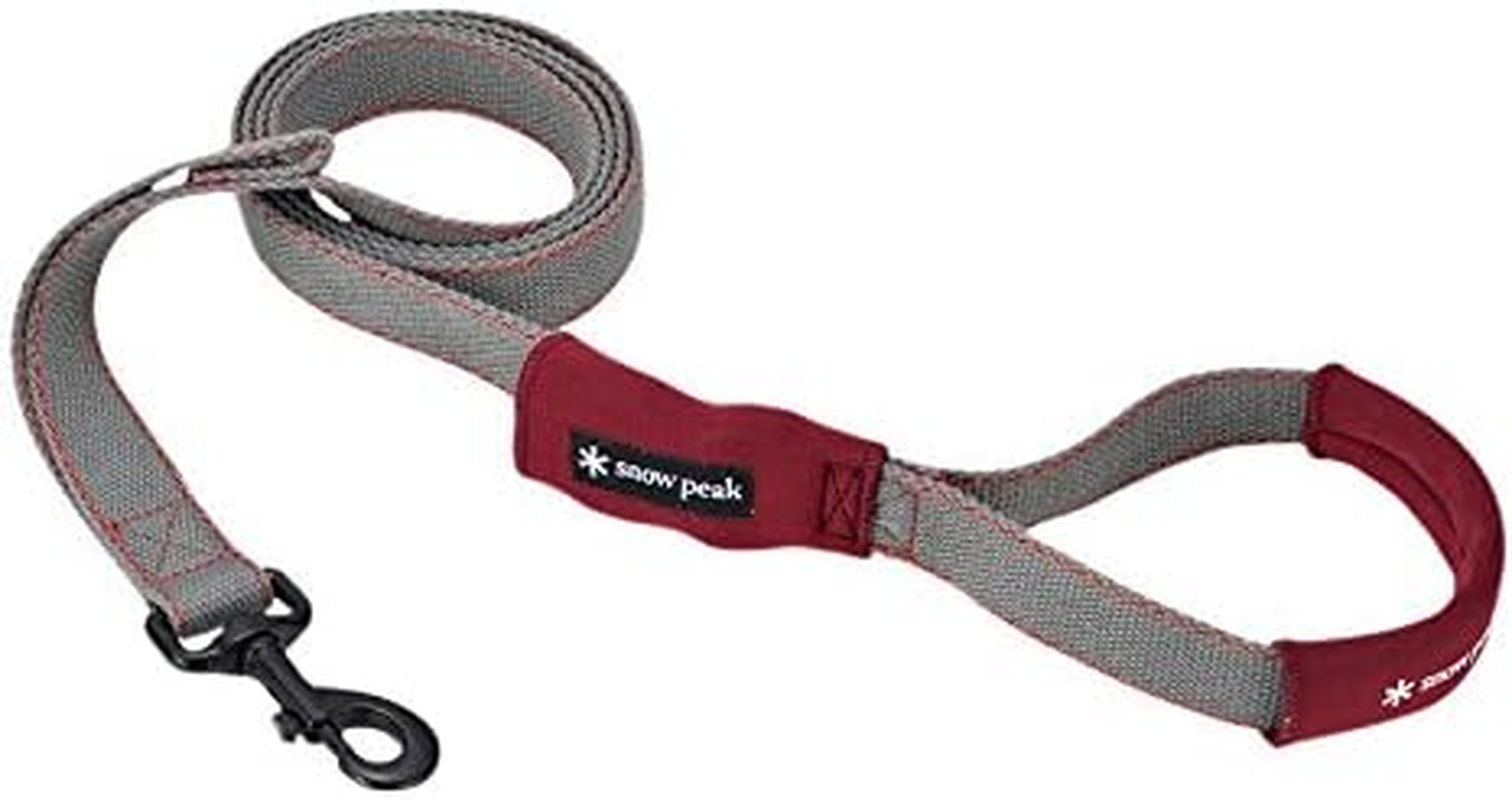 Snow Peak PT-064R Dog Pet SP Soft Leash, L image number 2
