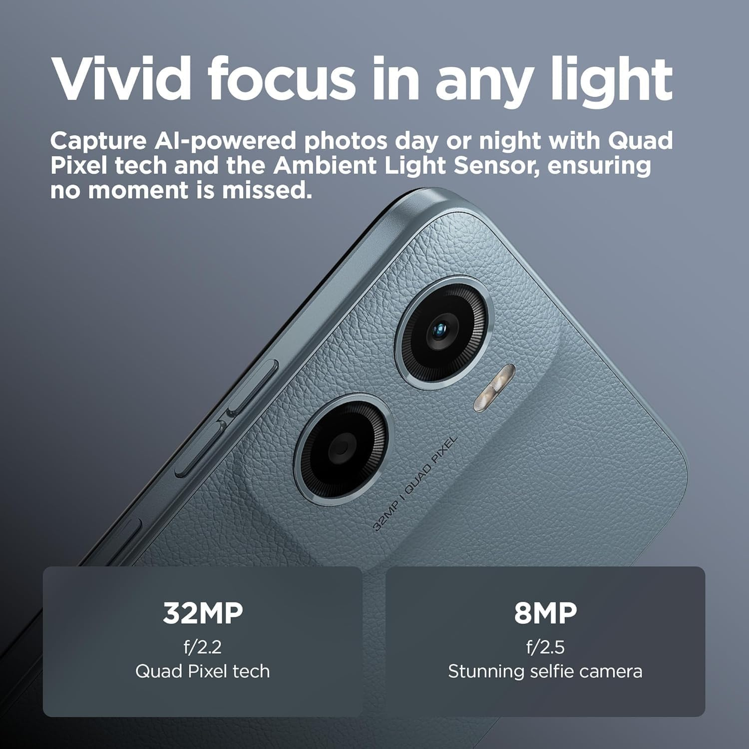 Motorola E15 Misty Blue 2+64 image number 4