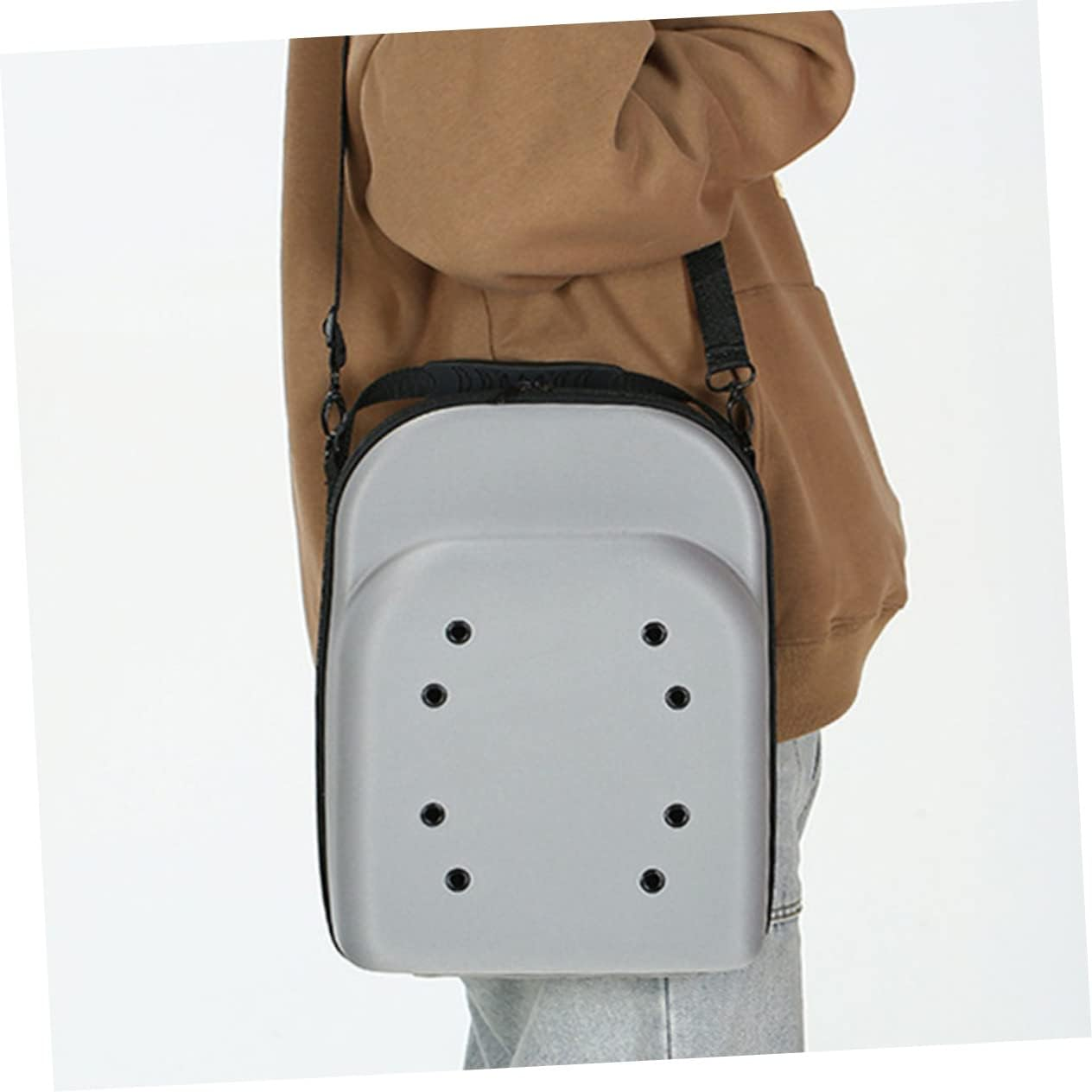 Luxshiny Hat Storage Bag for Baseball Caps Travel Case Holder Mesh Design for Traveling and Organizing Hats image number 5