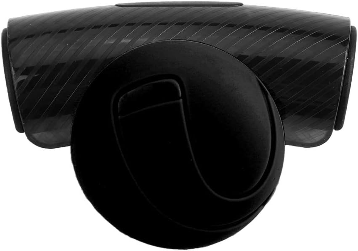 Steering Wheel Knob, Steering Wheel Ball, Knob,Universal Car Spinner Power Handle Ball Booster, Car Interior (Black)