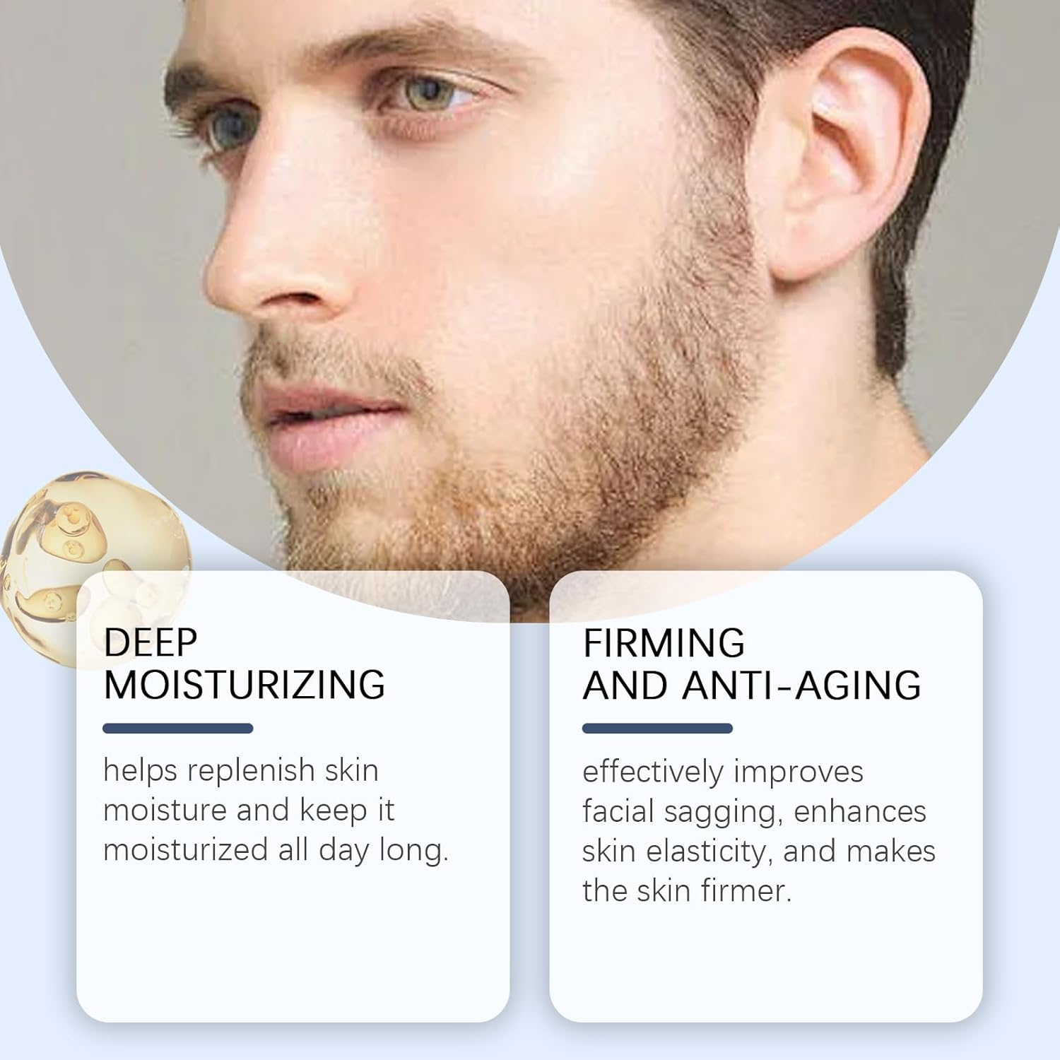 Men'S Facial Moisturising Toner Spray, 100Ml, Anti-Ageing and Firming, Deep Hydration image number 2