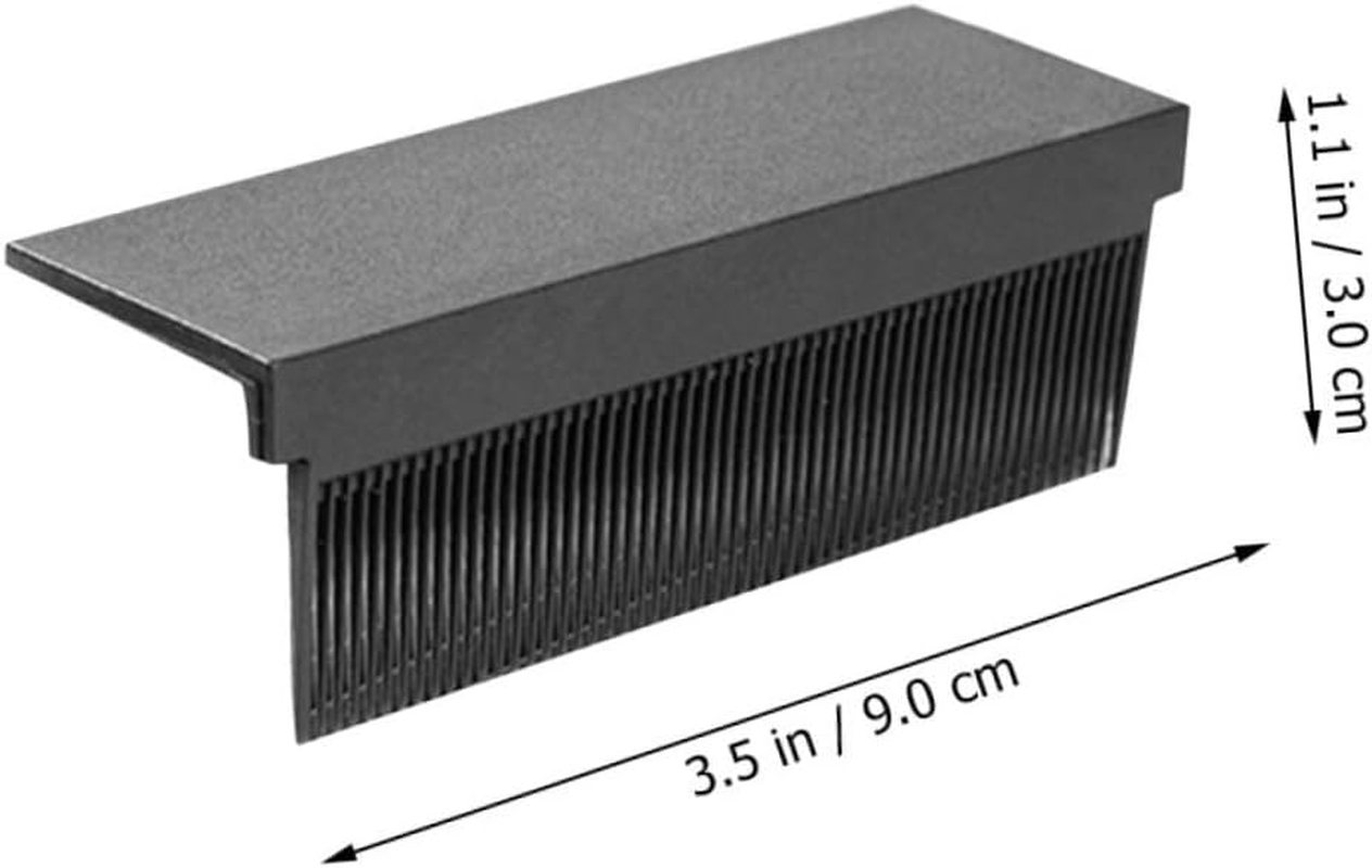 BIUDECO 2Pcs Hair Straightening Brush Attachments Straightener Comb Iron Comb for Hair Straightener Tool image number 5