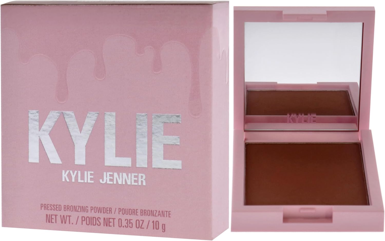 Kylie Cosmetics Pressed Bronzing Powder - 400 Tanned and Gorgeous for Women 0.35 Oz Bronzer image number 4