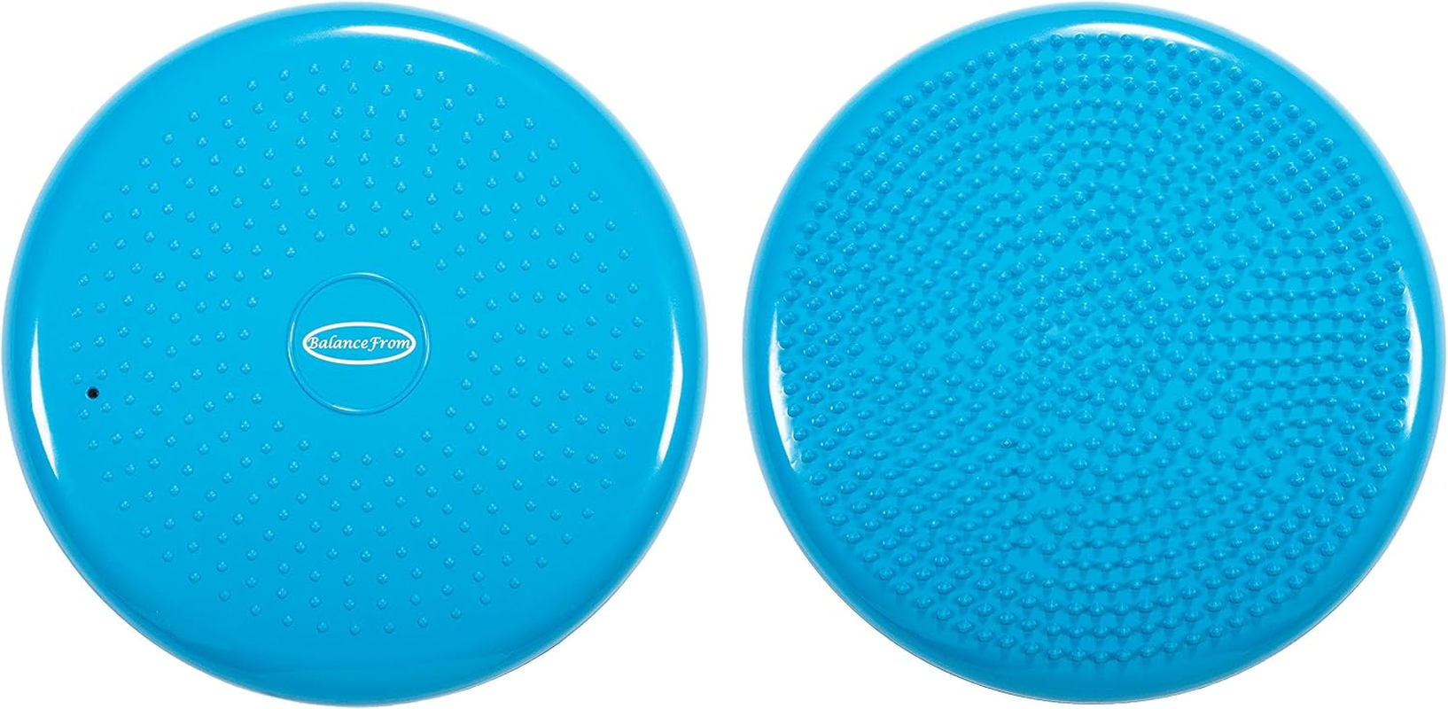 Signature Fitness Inflated Balance Disc Wobble Cushion Stability Core Trainer for Home or Office Desk Chair Kids Classroom Sensory Wiggle Seat, Pump Included, Multiple Colors image number 5