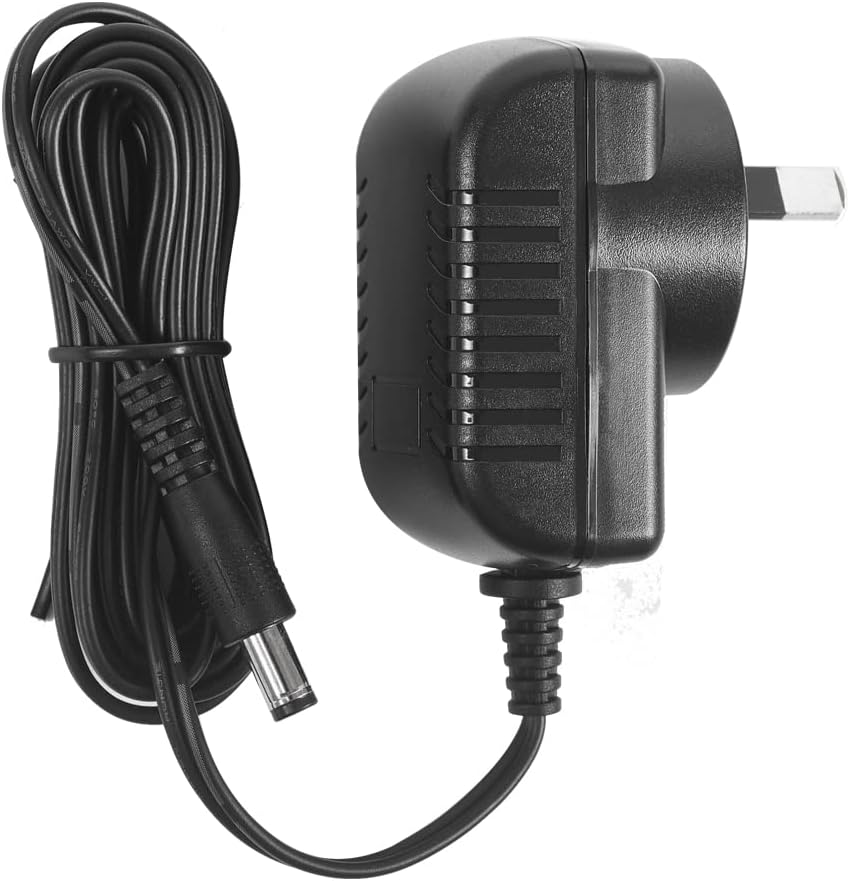AC to DC 9V 1A Power Supply Adapter, Plug 5.5Mm X 2.1Mm, Center Negative, for Guitar Effects Pedal, 2 Meters image number 1