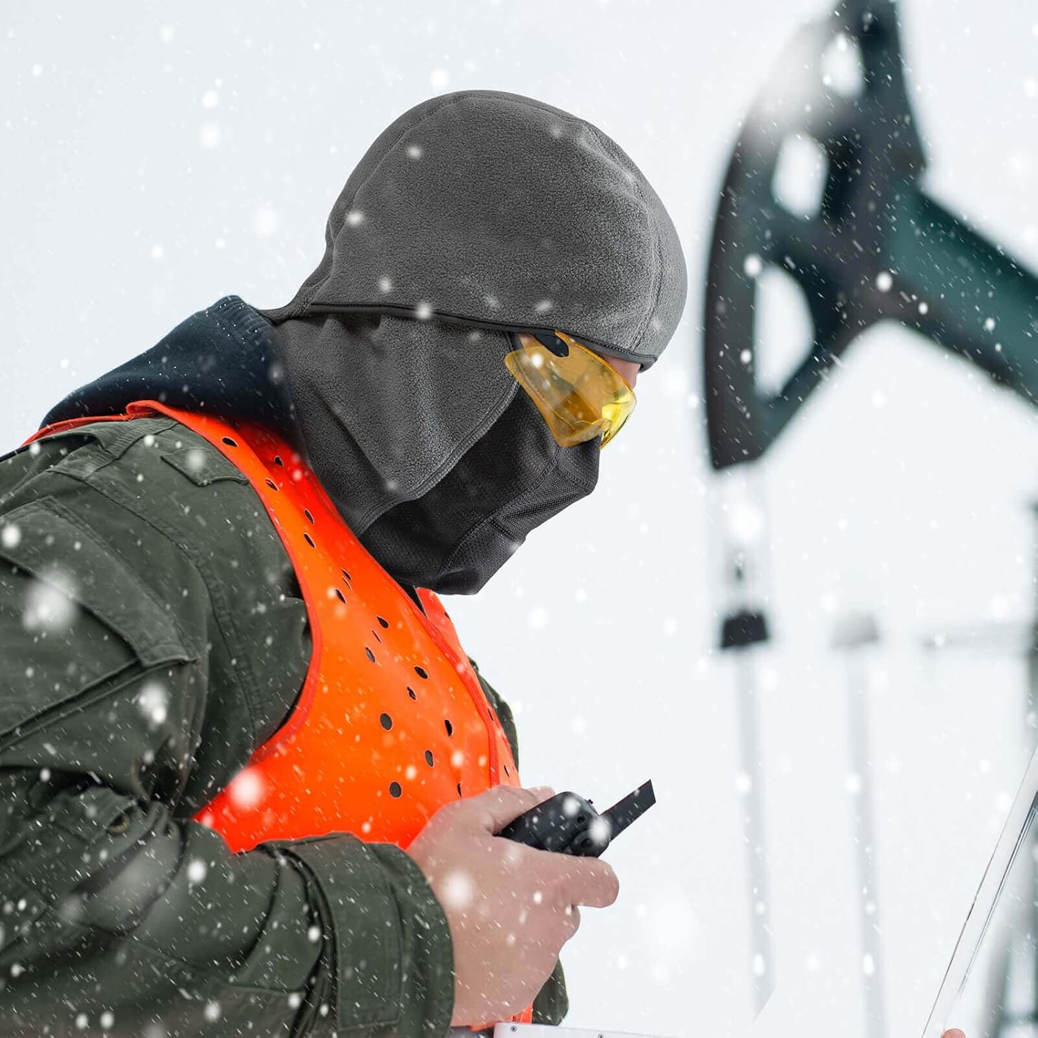 Balaclava Ski Mask Thermal Motorcycle Accessories Face Neck Warmer Cover Snow Gear image number 1