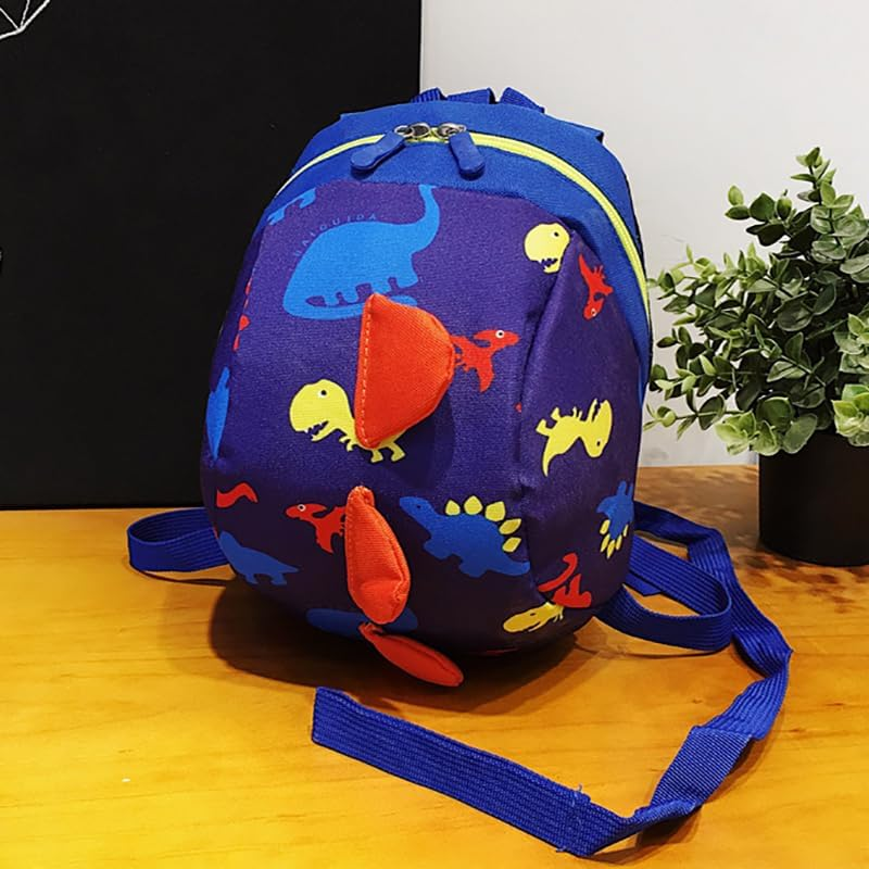 Kids Safety Harness Backpack Leash Child Toddler Anti-Lost Dinosaur Bag Cartoon image number 6