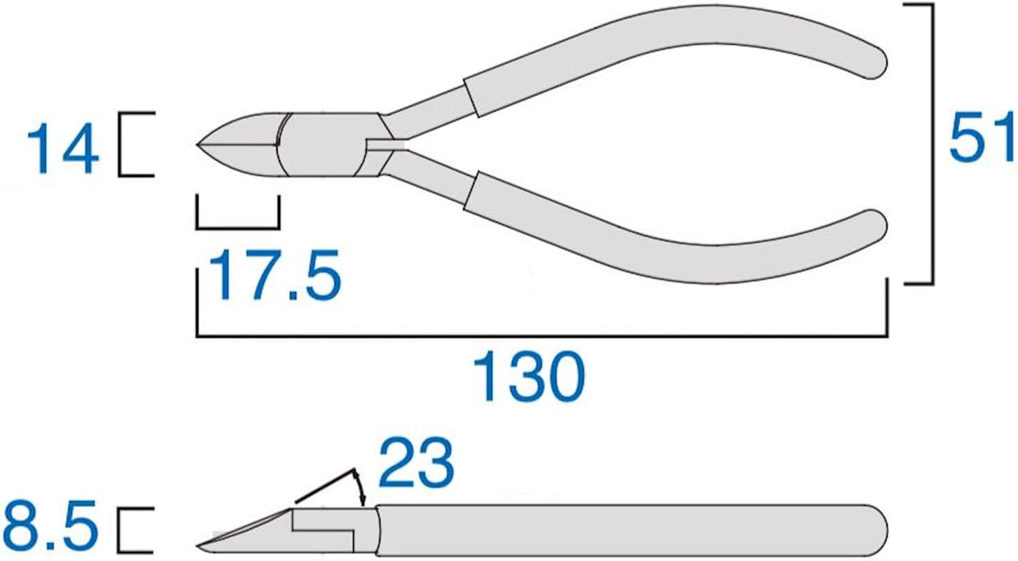 Fujiya Standard Nipper, 4.9 Inches (125 Mm), 60-125 image number 4
