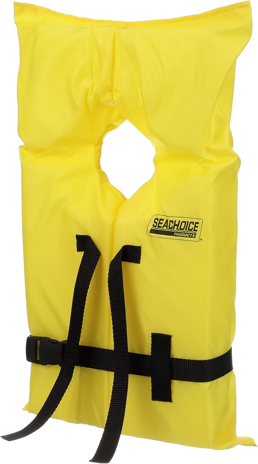 Seachoice Life Vest, Type II Personal Flotation Device - USCG Approved - Multiple Sizes and Colors image number 7