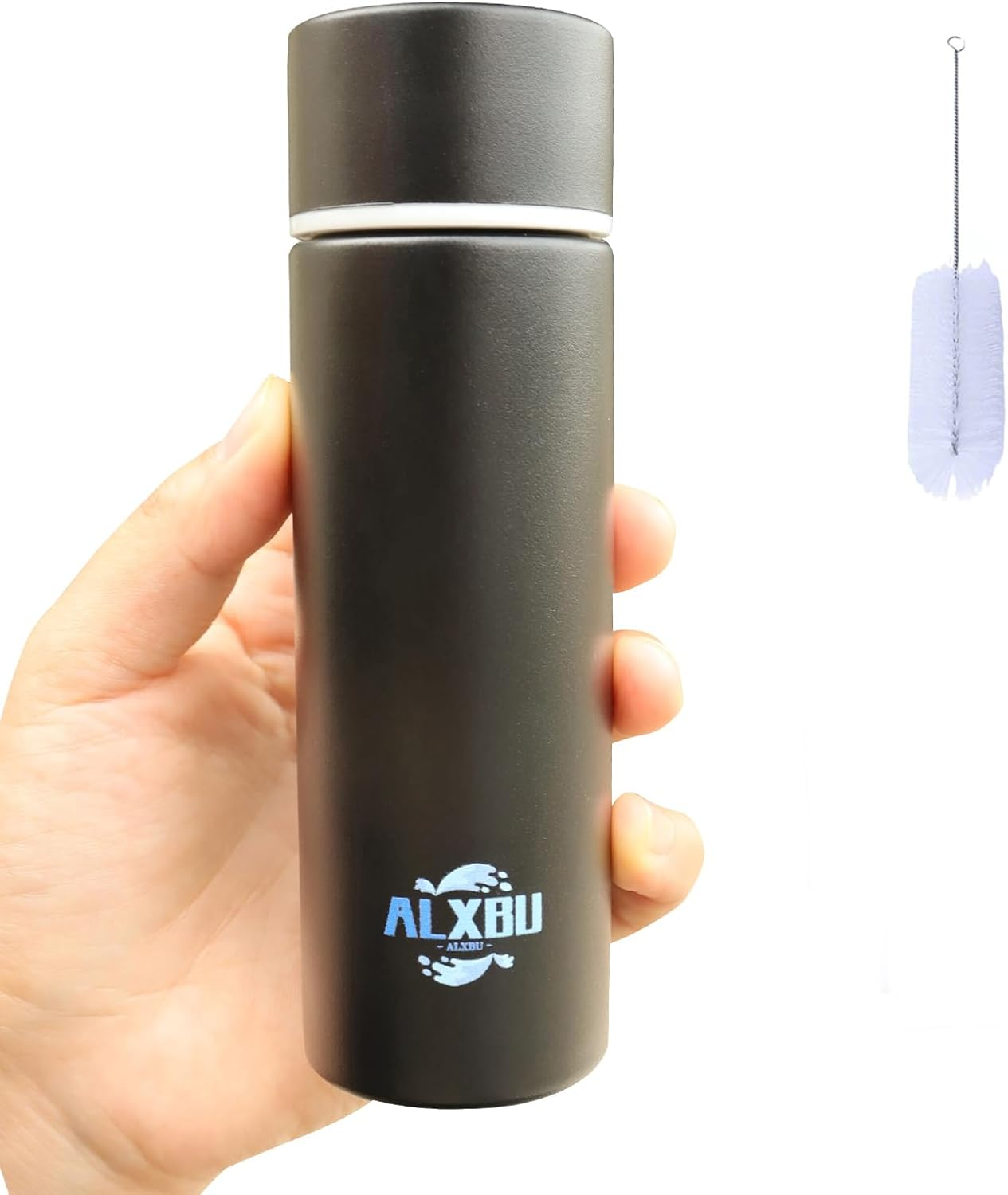 150Ml Insulated Cup,Small Water Bottle- Keeps Cold for 8 Hours, Hot for 6 Hours, Perfect for Purse or Kids Lunch Bag (Pink)