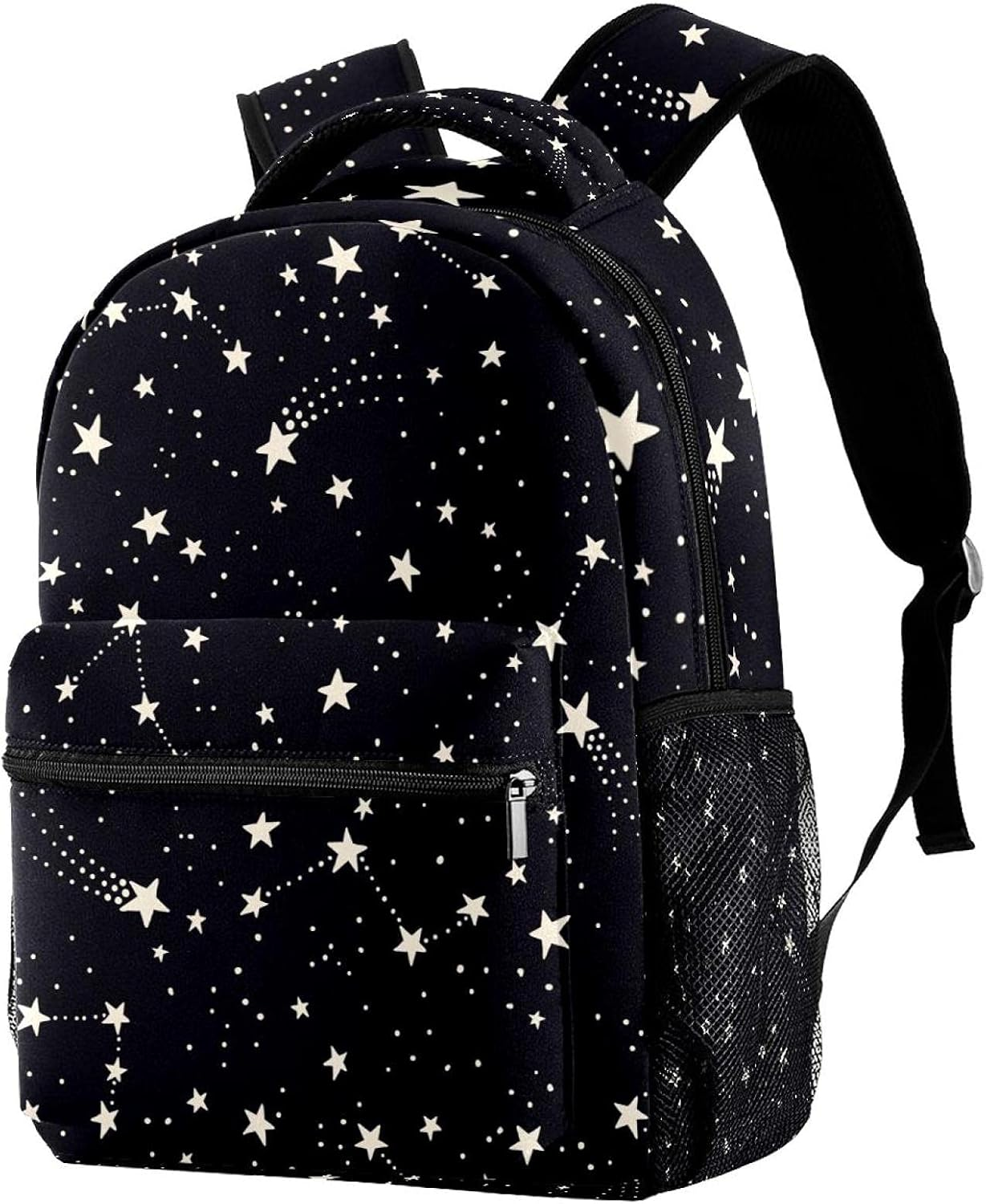 Constellations and Stars Backpack Students Shoulder Bags Travel Bag College School Tote Backpacks image number 4