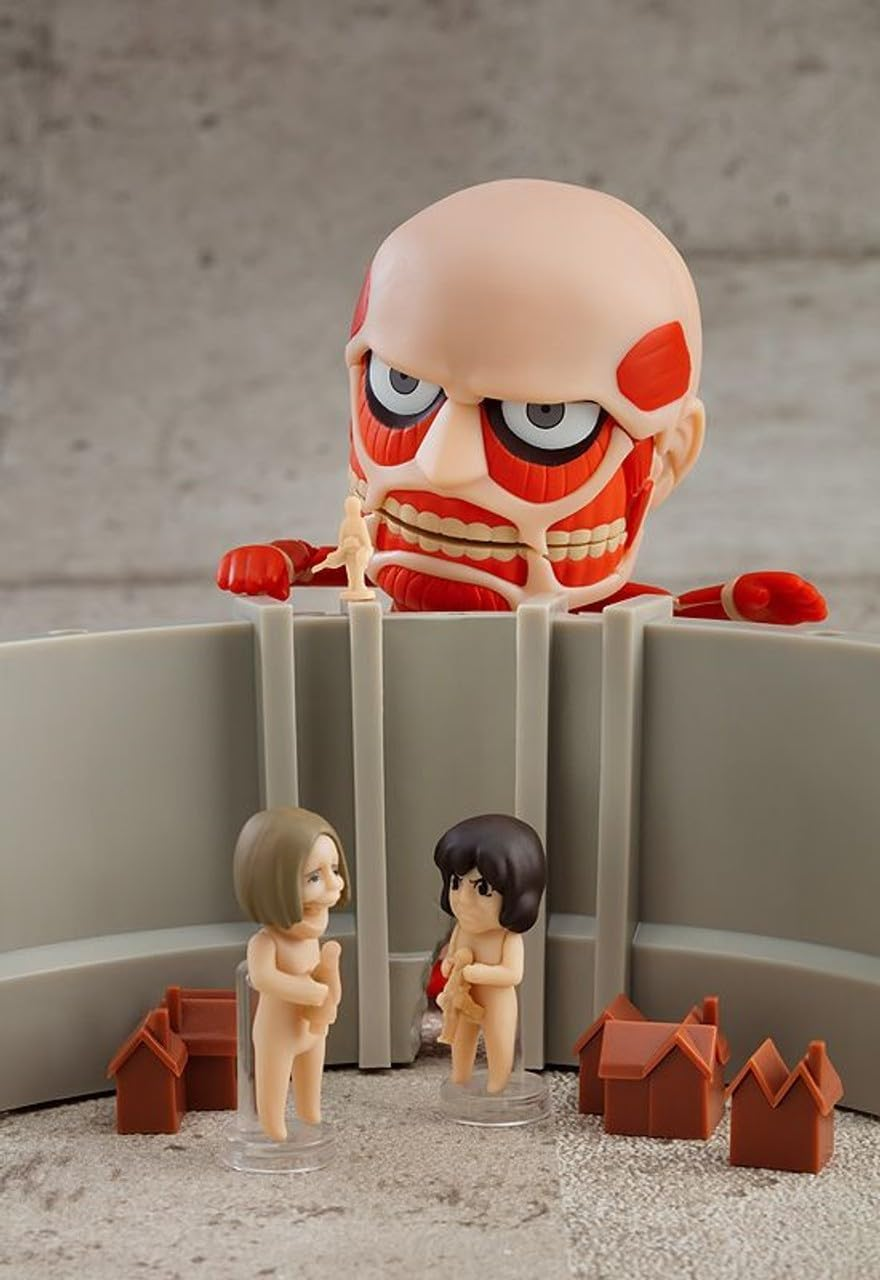 Good Smile Company Attack on Titan Colossal Titan Nendoroid Action Figure Renewal Set image number 5