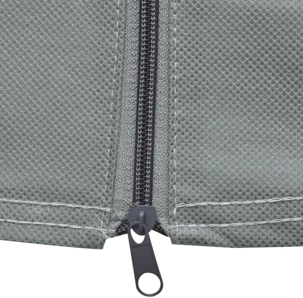 Vidaxl Durable Caravan Cover, Grey-Medium Sized for Indoor and Outdoor Use, UV Resistant and Waterproof, Non-Abrasive 3-Layer Fabric, Ideal for Long Caravans (Up to 6.09M) image number 3