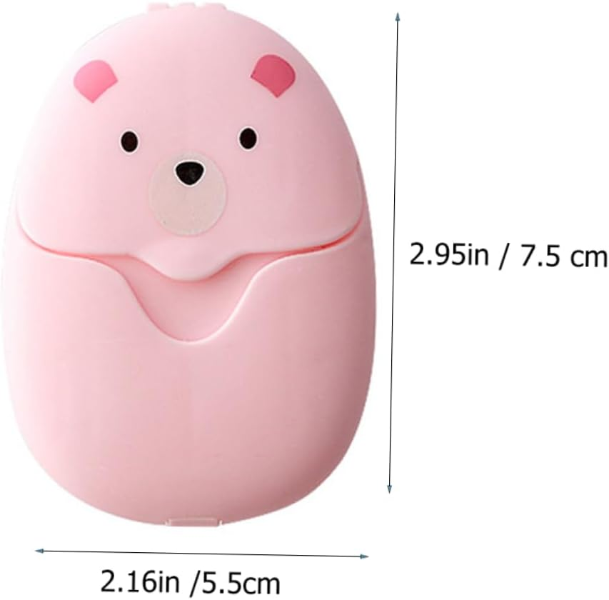 BRIGHTFUFU Travel Container Toiletry Mini Travel Soap for Hand Washing Natural Biodegradable Soap Flakes image number 6