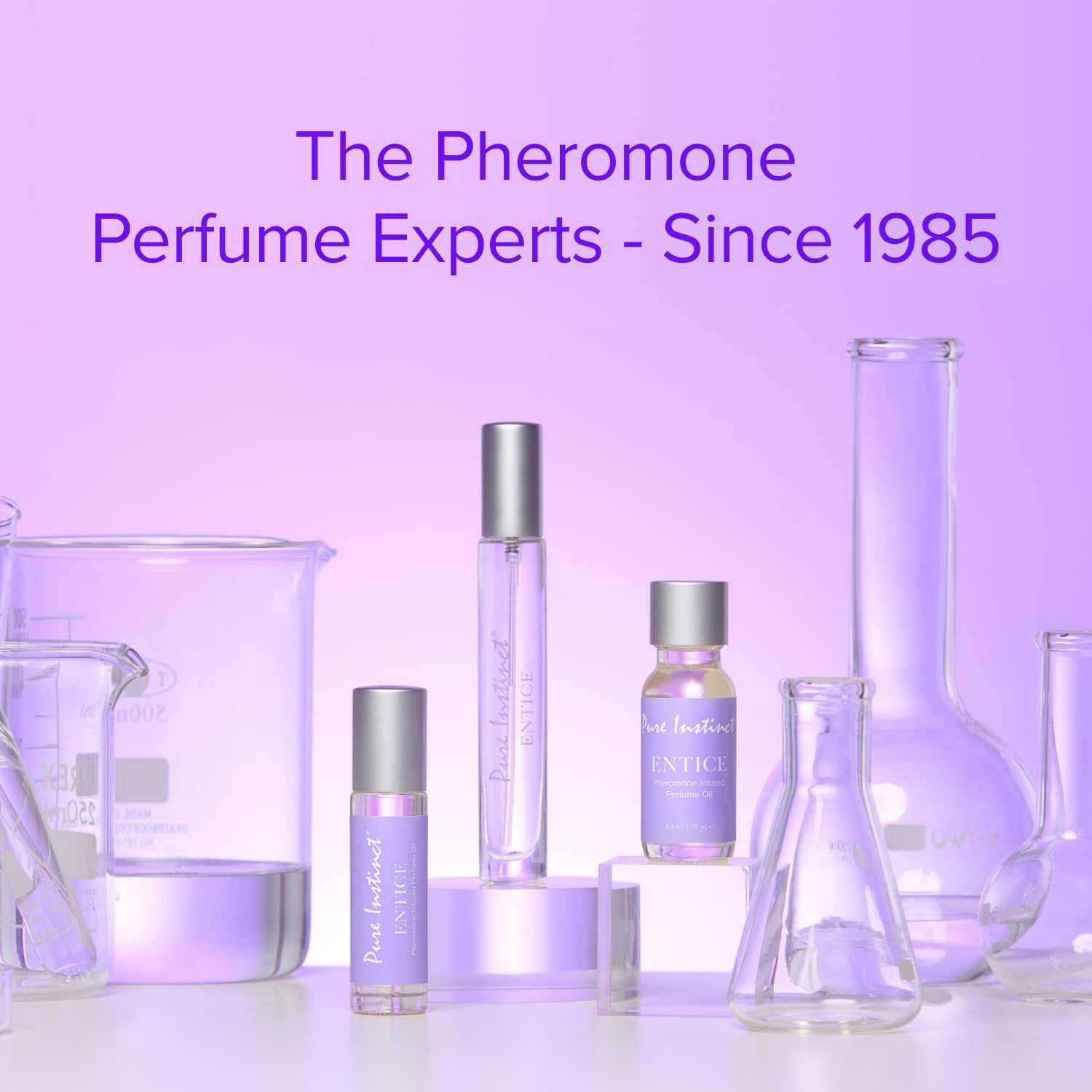 Pure Instinct ENTICE the Original Pheromone Infused Essential Oil Perfume Cologne - for Her Women - TSA Ready (Dropper Bottle 0.5 Fl. Oz./15Ml) image number 4