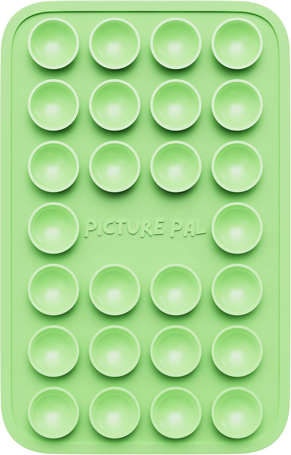 Silicone Sticky Phone Case - Suction Your Device Anywhere with This Gripper for Back - Content Creator Essentials for UGC, Tiktok Influencer Videos (Sherbert Green) - Raspberry Pink image number 3