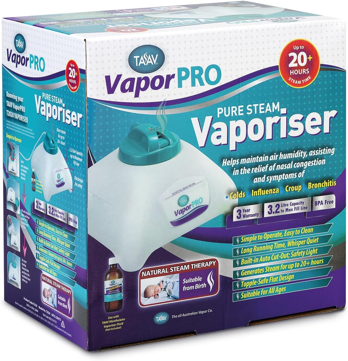 Taav Vaporpro Pure Steam Vaporiser image number 4