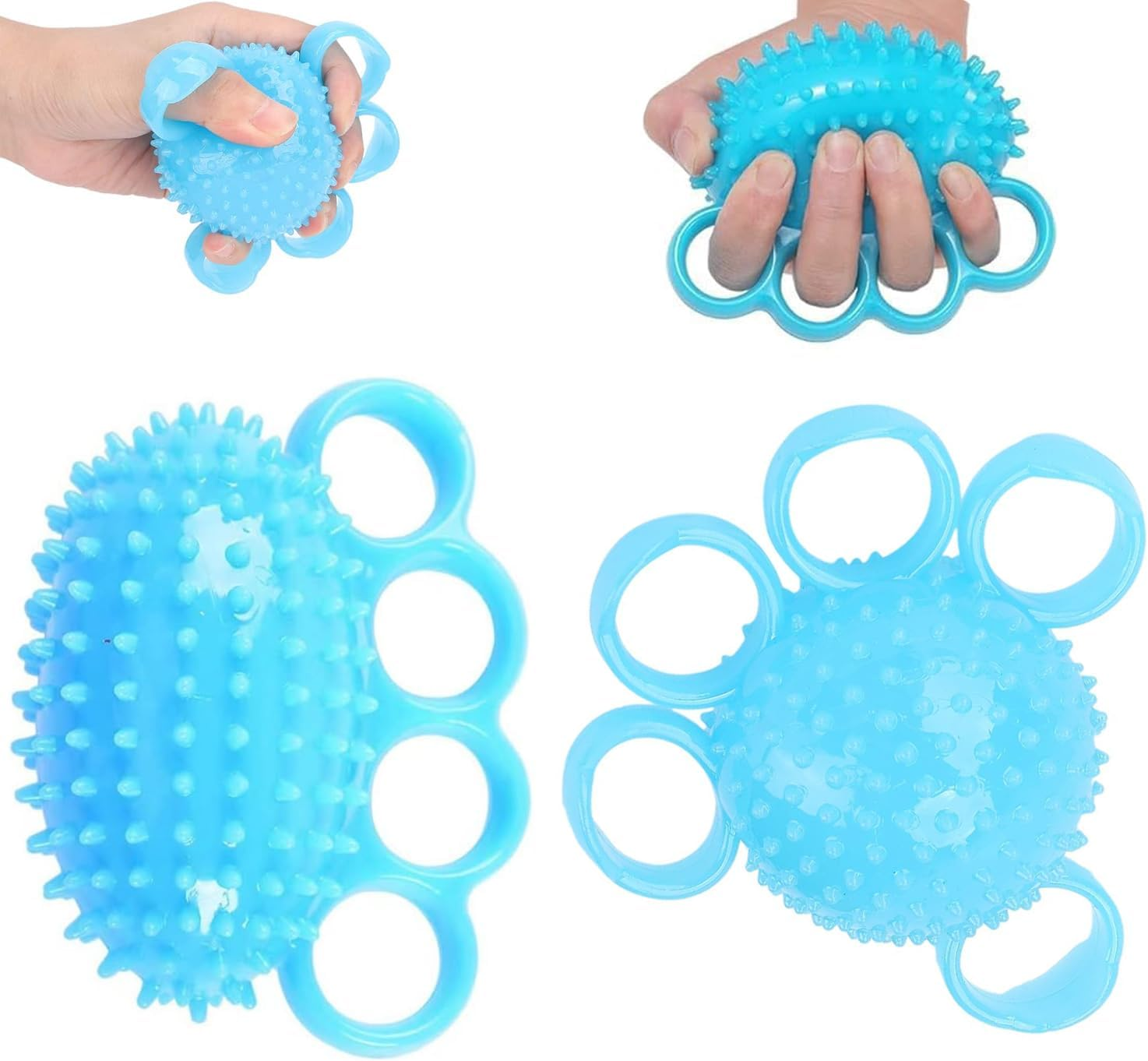 Hand Grip Strenwrist Flexibility Exerc2Pcsser for Yoga Athletes Musicians