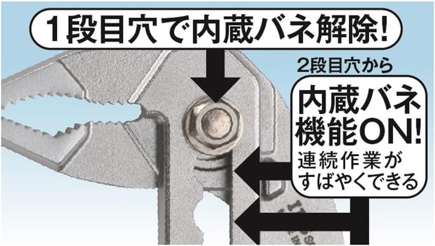 IPS Igarashi Pliers TOJI SFW-210G Water 8.3 Inches (210 Mm), Made in Japan, Tsubame Sanjo image number 3