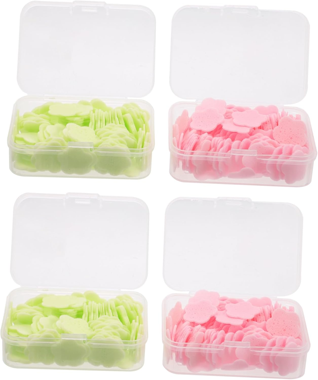 Anneome Travel Soap Flakes Hand Cleaning Soap Sheets Portable Safe Refreshing for Go image number 4