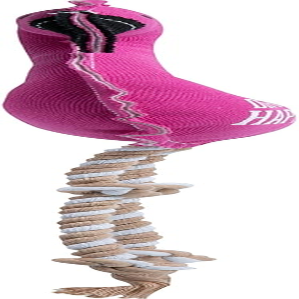 Pavilion Gift Company Dog-Gone Happy Dog Toy, 67644, Polyester, Pink, 15.5 Inch