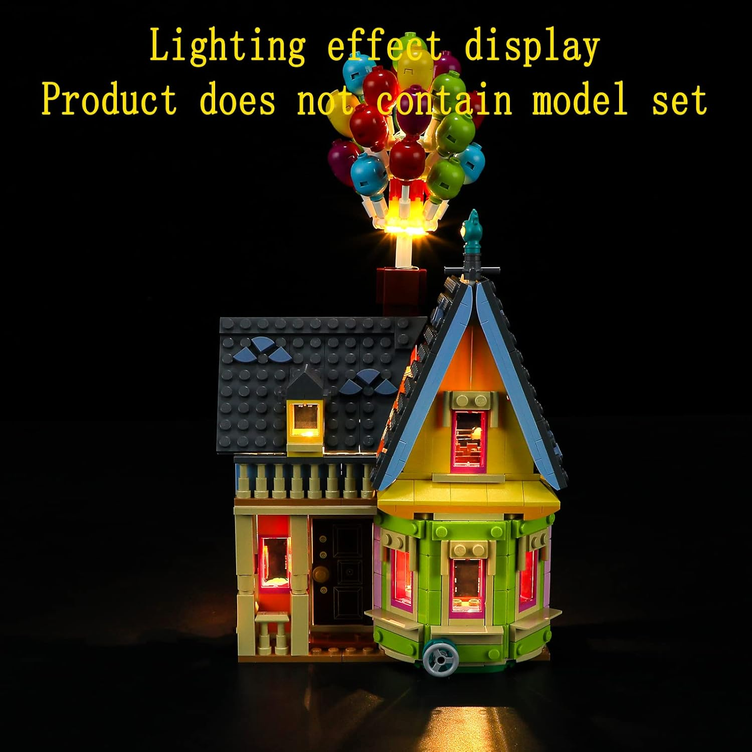 GEAMENT LED Light Set Compatible with  Carls up House - Lighting Set for 43217 (Model Set Not Included) image number 6