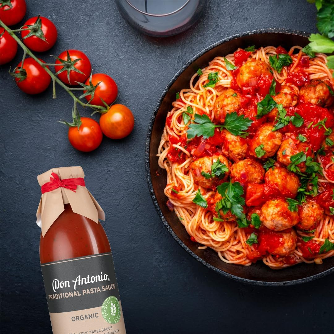 Don Antonio Organic Traditional Pasta Sauce 500 G image number 3