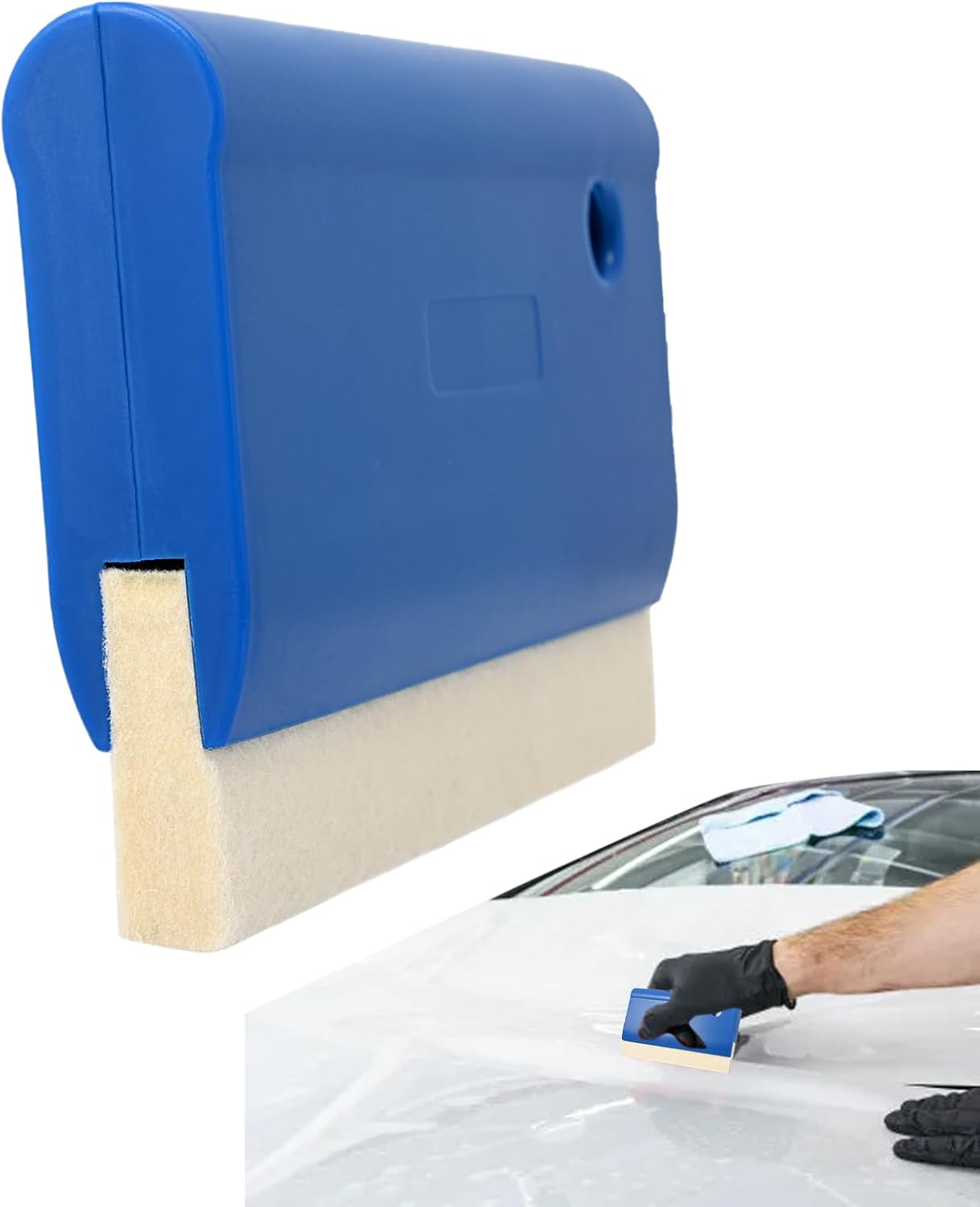 Window Cleaning Equipment, Window Squeegee, Windscreen Cleaner, Tint Squeeze, Vehicle Wrapping Squeegee, Portable Tinting Tools Scraper for Automotive Glass, Shower, Door and Bathroom image number 1