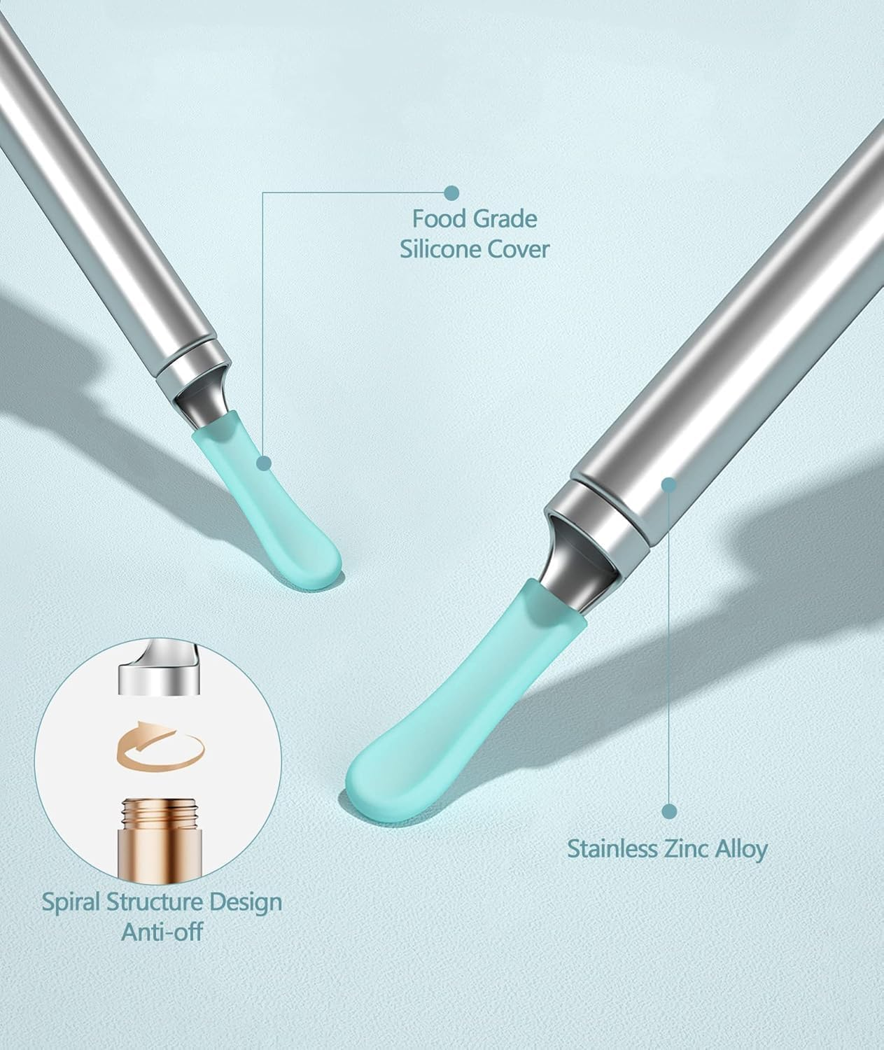 Bebird Earwax Removal Tips, 3.5Mm Compatible, 8-Pack with Storage Case image number 3