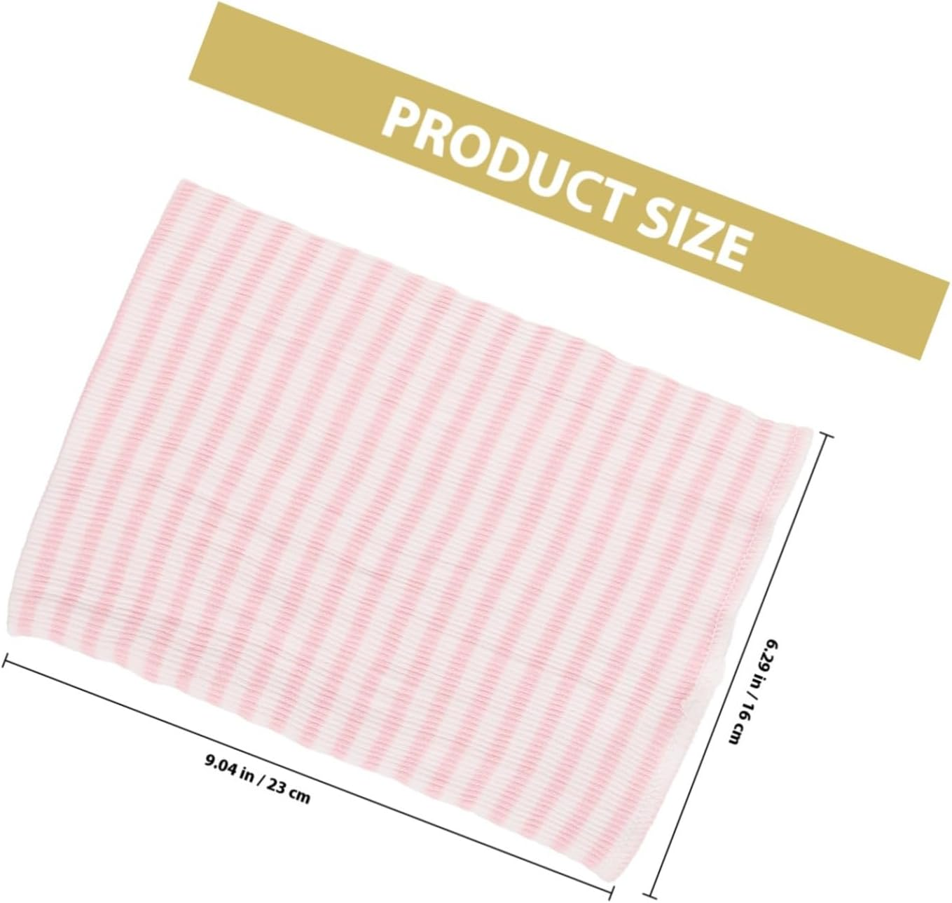 Cotton Belly Band for Newborns and Soft Breathable Belly Protector Seamless Stretch Design for Comfortable Abdomen Warmth and Navel Protection Pink Stripe image number 4