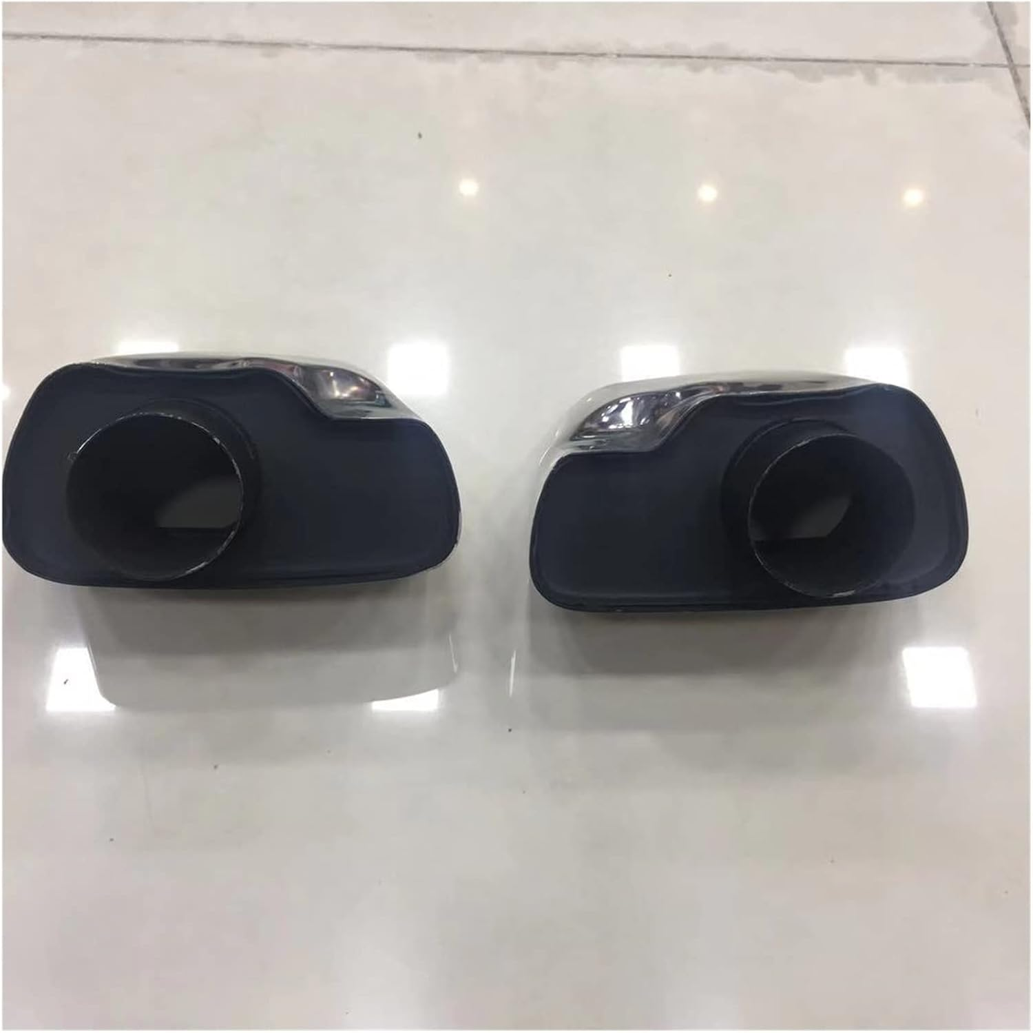 Muffler Modified Car Rear Exhaust Muffler Tip Pipe Air Outlet Vent Exhause Accessories Tailpipe Kit Compatible with Copage 2012-2015