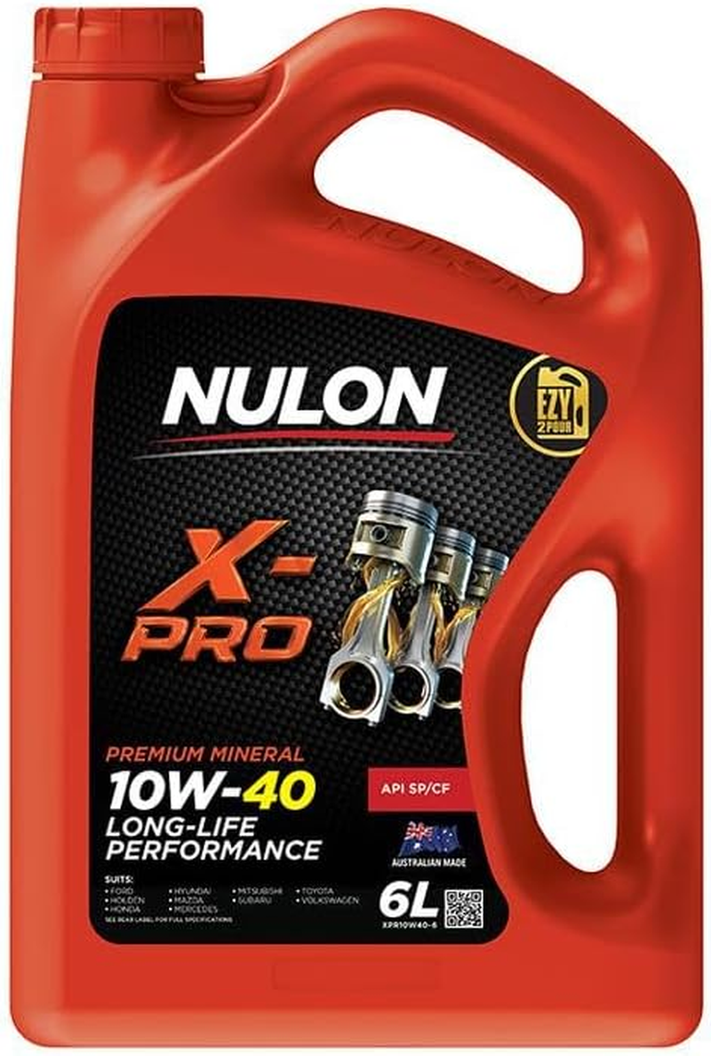 Nulon X-PRO 10W-40 Long Life Protection Engine Oil 6L Mineral XPR10W40-6 image number 2