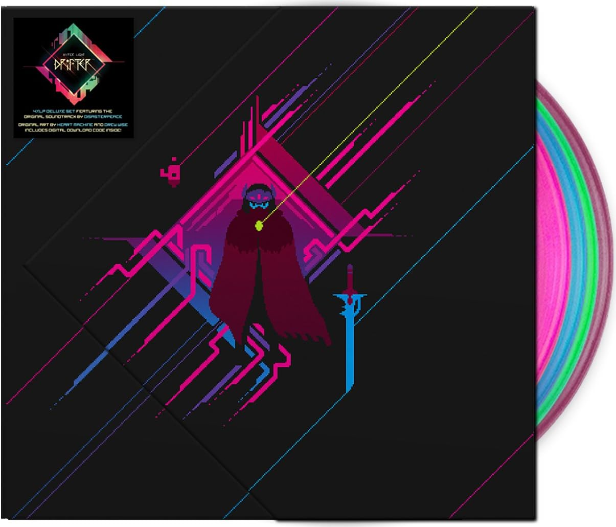 Hyper Light Drifter O.S.T. 4Lp180Gdl Card image number 1