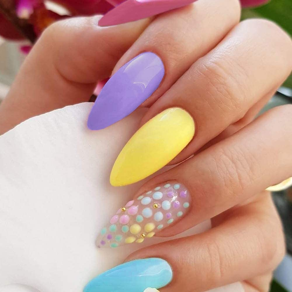 Vishine Gel Nail Polish 24 Colors Set Soak off Gel Nail Polish Kit Nail Art Manicure Pedicure New Starter Pretty Color Collection Gift Set 8Ml - 48 Colors Set-06 image number 5