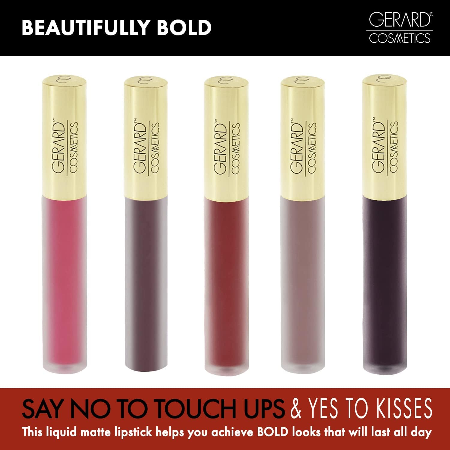 Gerard Cosmetics Invasion Hydra-Matte Liquid Lipstick - Bare It All image number 6