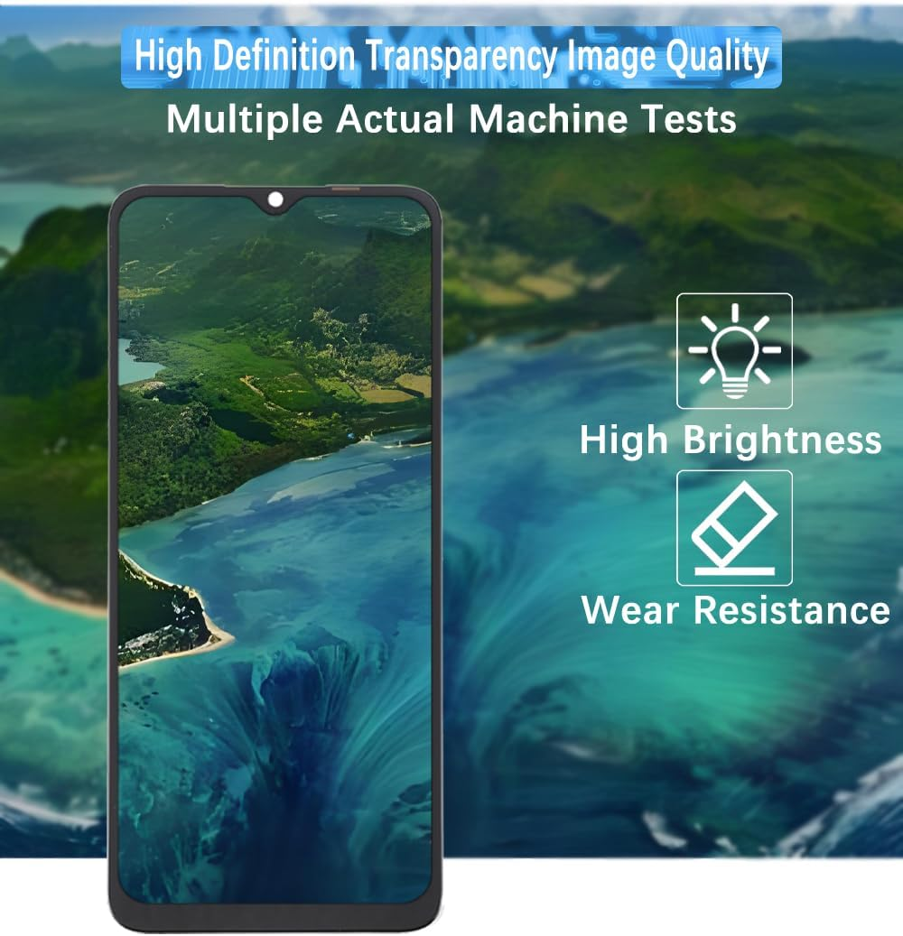 H&LYCYJ Display Screen for Oppo A17/A17K/A77 4G CPH2477 CPH2471 CPH2385 LCD Screen Replacement Assembly with Kit image number 4