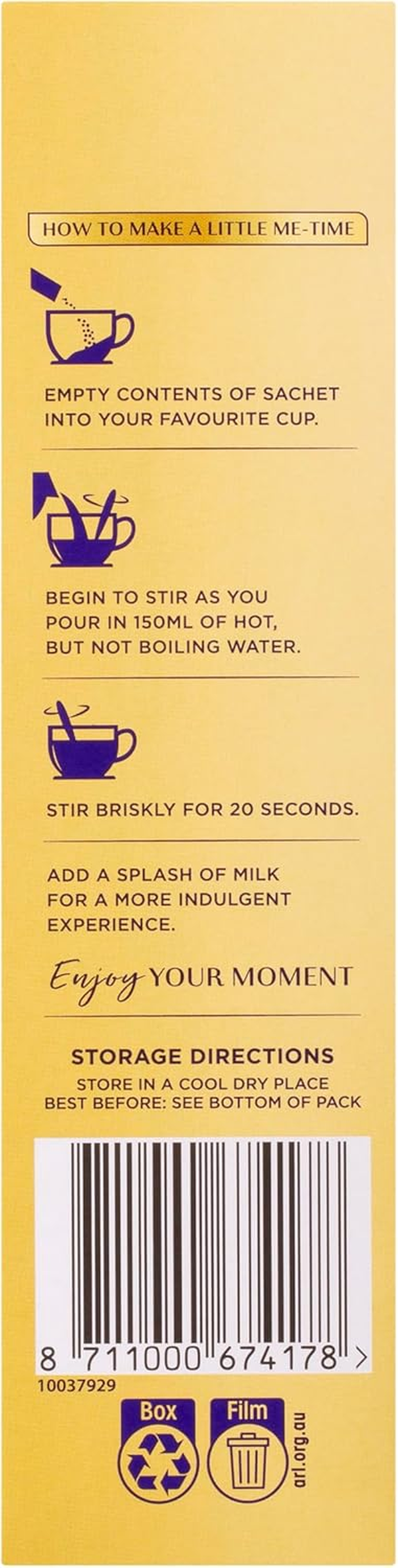 Moccona Coffee Sachets Cadbury Mocha 40 Sachets (8 Sachets X 5 Packs) image number 4