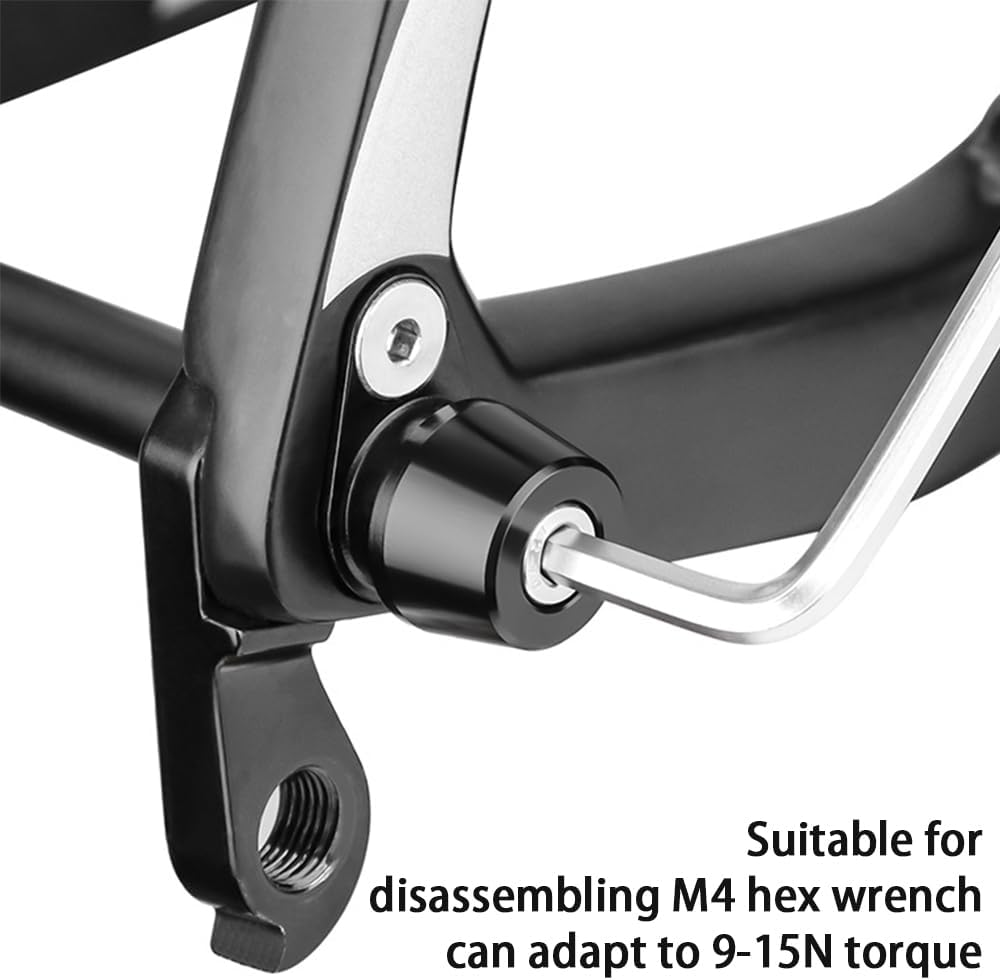 Bike Trainers Thru Axles,Bike Thru Axle,Bicycle Trainer Thru Axle,Replacement Skewer Axle,For Bicycle Indoor Trainer,For Rear Wheel Attachment Trainer,Black image number 5