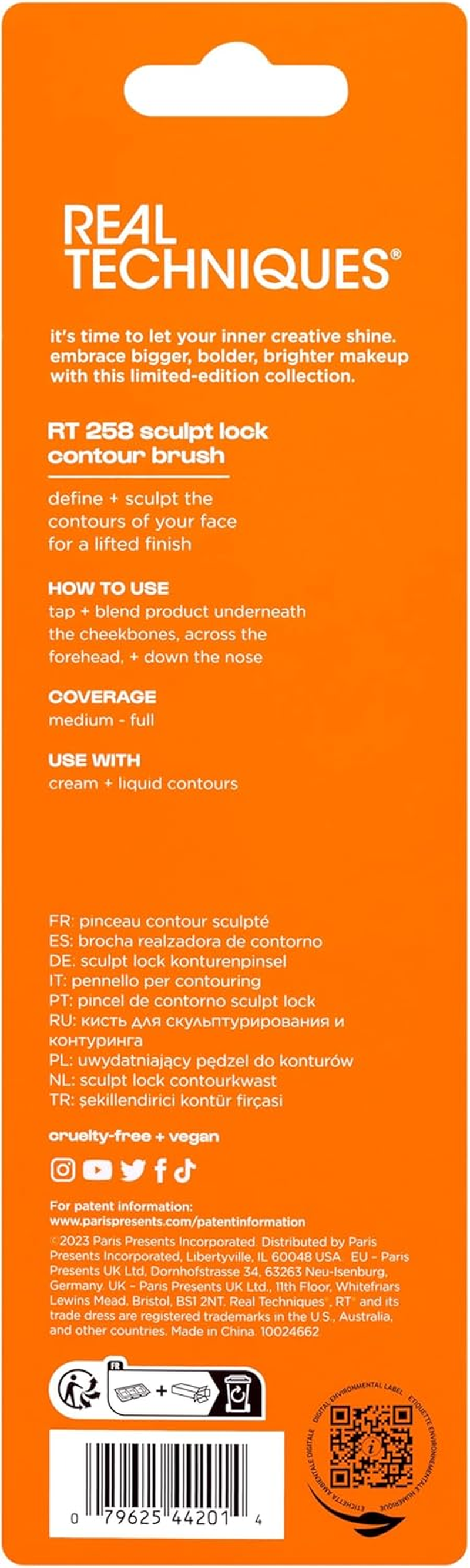 Real Techniques Hyperbright Sculpt & Lock Contour Brush image number 2