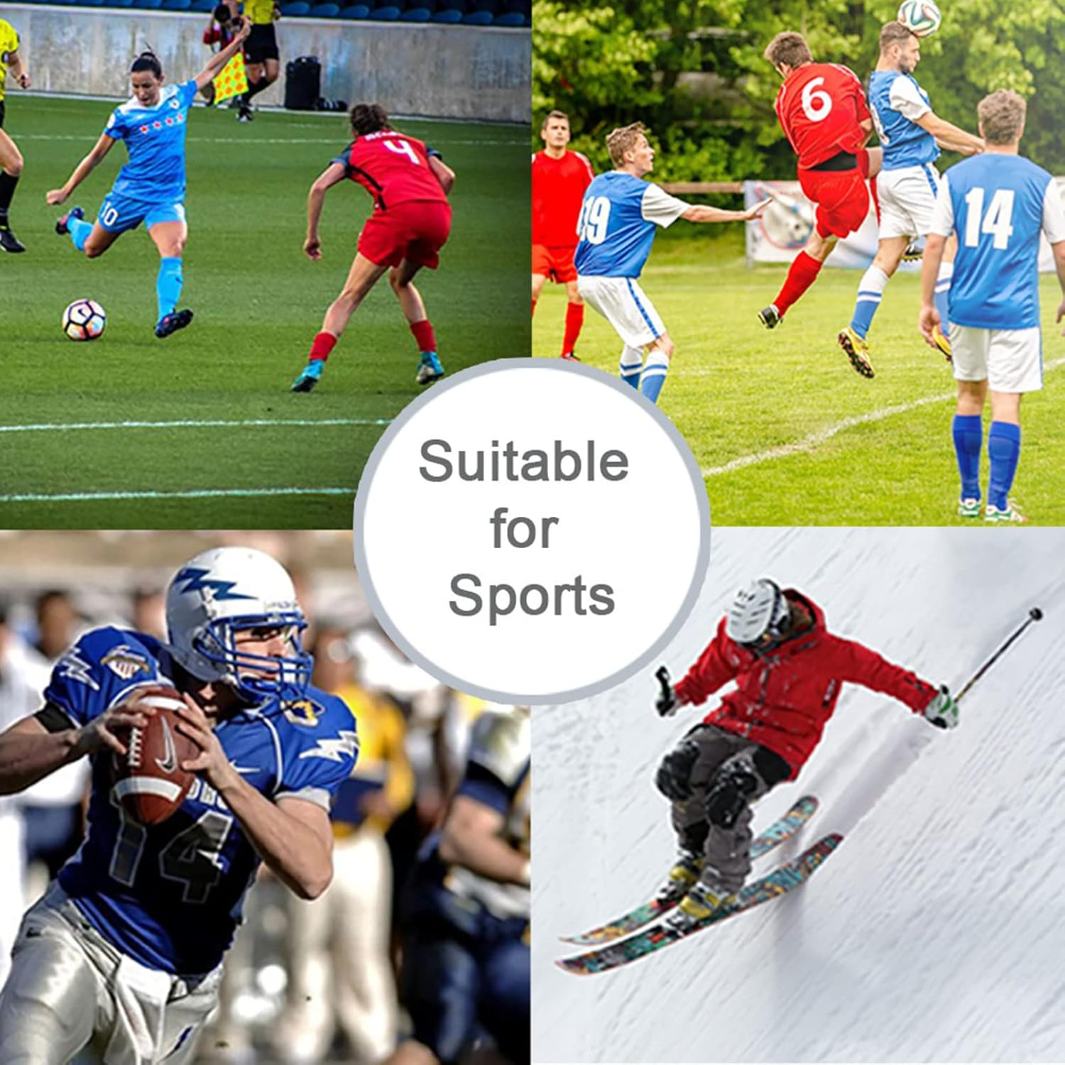 Flygragon Rugby Helmet, Adjustable 7V7 Flag Football Helmets for Kids Youth, Soft Padding Scrum Cap, Breathable Headgear for Sports, Brazilian Jiu-Jitsu, Special Needs image number 3