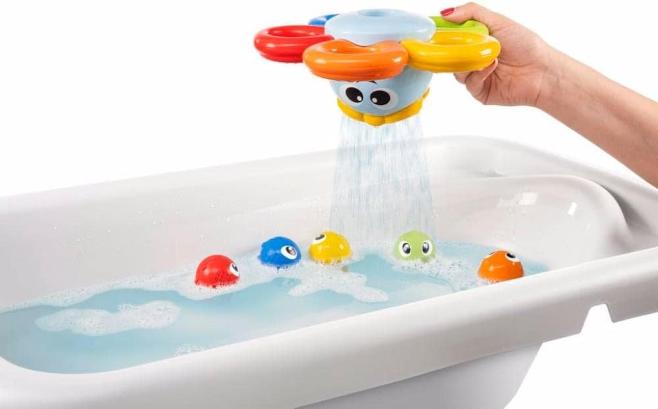 Chicco Billy the Octopus Bath Toy, Multicolour - Blue image number 6